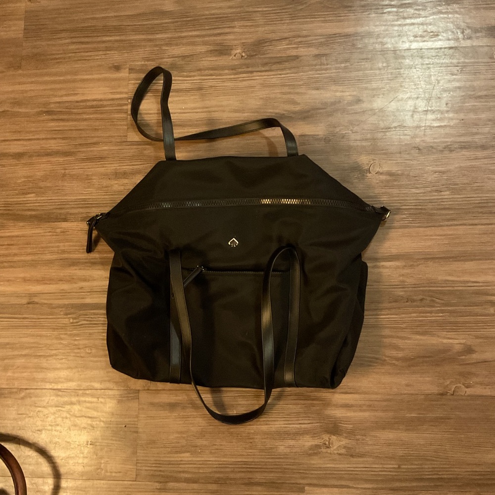 Black Kate spade weekender Bag